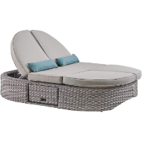 Gray daybed