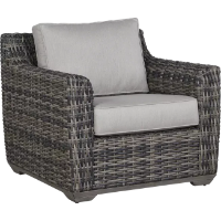 Gray lounge chair