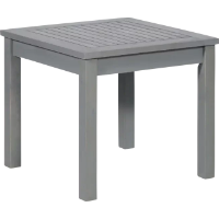 Gray end table