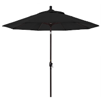 Black Table Umbrella