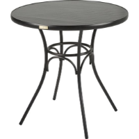 Black Outdoor Table