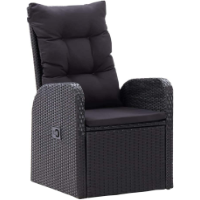 Black Lounge Chair