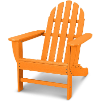 Orange Adirondack Chairs