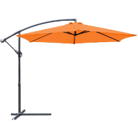 Orange Cantilever Umbrellas