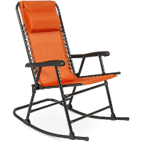 Orange Outdoor Rocking Chairs