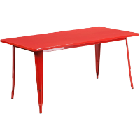 Red Outdoor Dining Tables