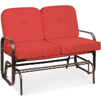 Red Outdoor Glider Chairs