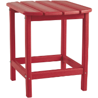Red Outdoor Side Tables