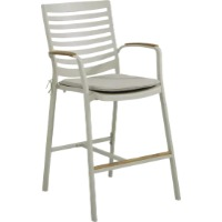 White Outdoor Bar Stools