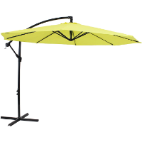 Yellow Cantilever Umbrellas