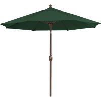 Green Table Umbrella