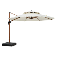 Wood Cantilever Umbrella