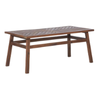 Wood Outdoor Coffee Table