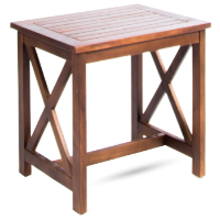 Wood Outdoor Side Table