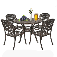 wrought iron dining sets