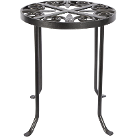 wrought iron side tables