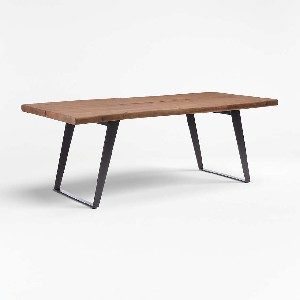 Crate and Barrel Natural Dining Table