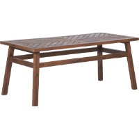 Dark Wood Coffee Table