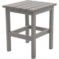 Gray side table