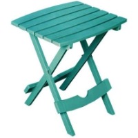 Teal side table