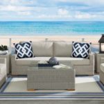 Gray 4 PC Outdoor Seating Set