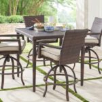 Brown 5 Pc Outdoor Dining Set